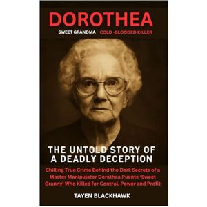 Blackhawk, Tayen Dorothea: The Untold Story of a Deadly Deception – Chilling True Crime Behind the Dark Secrets of a Master Manipulator Dorathea Puente ‘Sweet Granny’ Who Killed for Control, Power, and Profit Blackhawk, Tayen Dorothea: The Untold Story of a Deadly Deception – Chilling True Crime Behind the Dark Secrets of a Master Manipulator Dorathea Puente ‘Sweet Granny’ Who Killed for Control, Power, and Profit