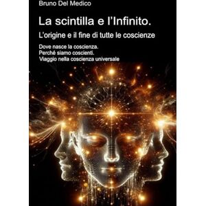 Del Medico, Bruno La scintilla e l’Infinito. L’origine e il fine di tutte le coscienze.: Dove nasce la coscienza. Perché siamo coscienti. Viaggio nella coscienza ... quantistica. Testi di Bruno Del Medico) Del Medico, Bruno La scintilla e l’Infinito. L’origine e il fine di tutte le coscienze.: Dove nasce la coscienza. Perché siamo coscienti. Viaggio nella coscienza ... quantistica. Testi di Bruno Del Medico)