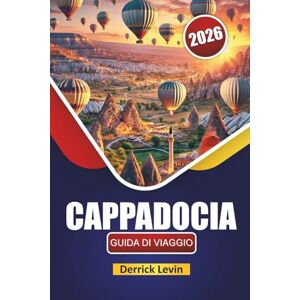 Levin, Derrick CAPPADOCIA GUIDA DI VIAGGIO 2026: Scopri le principali attrazioni, le mongolfiere, la cucina locale e i consigli di viaggio essenziali nella Turchia centrale Levin, Derrick CAPPADOCIA GUIDA DI VIAGGIO 2026: Scopri le principali attrazioni, le mongolfiere, la cucina locale e i consigli di viaggio essenziali nella Turchia centrale
