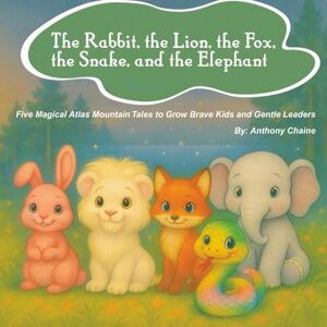 Chaine, Anthony The Rabbit, the Lion, the Fox, the Snake, and the Elephant: Five Magical Atlas Mountain Tales to Grow Brave Kids and Gentle Leaders Chaine, Anthony The Rabbit, the Lion, the Fox, the Snake, and the Elephant: Five Magical Atlas Mountain Tales to Grow Brave Kids and Gentle Leaders