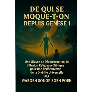 SOEH FOEH, WABOEH SOUOP DE QUI SE MOQUE-T-ON DEPUIS GENÈSE 1: Déconstruction des mythes bibliques Redécouverte de la divinité universelle Dieu naturel par rapport au Dieu ... vérité Livre de divinité Paix intérieure SOEH FOEH, WABOEH SOUOP DE QUI SE MOQUE-T-ON DEPUIS GENÈSE 1: Déconstruction des mythes bibliques Redécouverte de la divinité universelle Dieu naturel par rapport au Dieu ... vérité Livre de divinité Paix intérieure