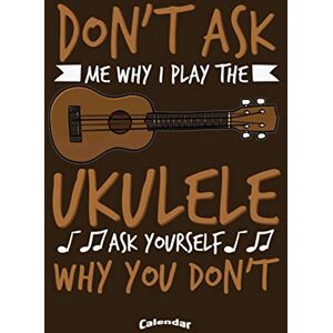Notebooks, Pioletta Art My Awesome Ukulele Calendar: Cool Calendar, Diary or Journal Gift for Ukulele Players, Students and Teachers, Musicians and Lovers Of Hawaiian Guitar ... Cream Paper, Glossy Finished Soft Cover Notebooks, Pioletta Art My Awesome Ukulele Calendar: Cool Calendar, Diary or Journal Gift for Ukulele Players, Students and Teachers, Musicians and Lovers Of Hawaiian Guitar ... Cream Paper, Glossy Finished Soft Cover