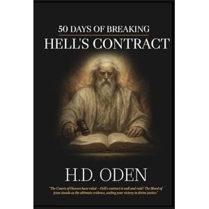 ODEN, H.D. 50 DAYS OF BREAKING HELL'S CONTRACT: STEPPING INTO HEAVEN'S COURTS (50-Day Devotionals for Spiritual Warfare and Restoration) ODEN, H.D. 50 DAYS OF BREAKING HELL'S CONTRACT: STEPPING INTO HEAVEN'S COURTS (50-Day Devotionals for Spiritual Warfare and Restoration)