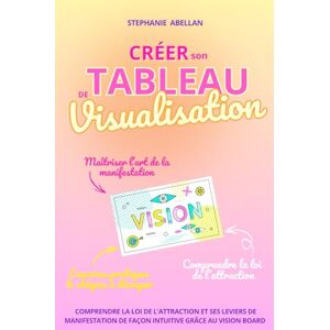 Abellan, Stephanie CREER SON TABLEAU DE VISUALISATION: Comprendre simplement la loi de l'attraction et les leviers de manifestation de façon intuitive grâce au vision board (LES PETITS GUIDES INTUITIFS) Abellan, Stephanie CREER SON TABLEAU DE VISUALISATION: Comprendre simplement la loi de l'attraction et les leviers de manifestation de façon intuitive grâce au vision board (LES PETITS GUIDES INTUITIFS)
