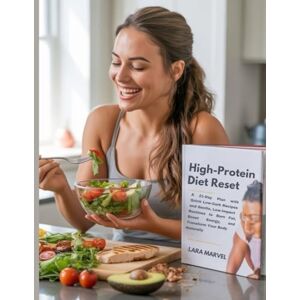 Marvel, Lara High-Protein Diet Reset: A 21-Day Plan with Quick Low-Carb Recipes and Gentle, Low-Impact Routines to Burn Fat, Boost Energy, and Transform Your Body Naturally Marvel, Lara High-Protein Diet Reset: A 21-Day Plan with Quick Low-Carb Recipes and Gentle, Low-Impact Routines to Burn Fat, Boost Energy, and Transform Your Body Naturally