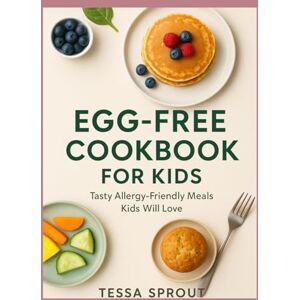 Sprout, Tessa EGG-FREE COOKBOOK FOR KIDS: Tasty Allergy-Friendly Meals Kids Will Love Sprout, Tessa EGG-FREE COOKBOOK FOR KIDS: Tasty Allergy-Friendly Meals Kids Will Love