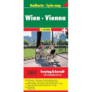 Freytag-Berndt und Artaria KG Wien cycle map f&b r/v: Fietskaart 1:30 000: Fietskaart Schaal 1:30 000 Freytag-Berndt und Artaria KG Wien cycle map f&b r/v: Fietskaart 1:30 000: Fietskaart Schaal 1:30 000