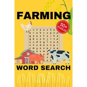 Books, S.R Farming Word Search Puzzle Book: Word Searches with Easy to read print about Farming, Animals, Agriculture and More 6x9 inches, 110 pages 50+ Puzzles ... Gifts for Vacations, Holidays Books, S.R Farming Word Search Puzzle Book: Word Searches with Easy to read print about Farming, Animals, Agriculture and More 6x9 inches, 110 pages 50+ Puzzles ... Gifts for Vacations, Holidays