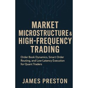 Preston, James Market Microstructure & High-Frequency Trading: Building Latency-Optimized Strategies for Modern Markets: Order Book Dynamics, Smart Order Routing, and Low-Latency Execution for Quant Traders Preston, James Market Microstructure & High-Frequency Trading: Building Latency-Optimized Strategies for Modern Markets: Order Book Dynamics, Smart Order Routing, and Low-Latency Execution for Quant Traders