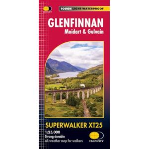 Harvey Maps Glenfinnan Superwalker XT25 Map Moidart & Gulvain: Moidart & Gulvain XT25 Harvey Maps Glenfinnan Superwalker XT25 Map Moidart & Gulvain: Moidart & Gulvain XT25