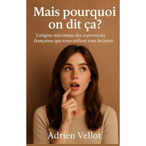 Vellot, Adrien Mais pourquoi on dit ça ?: L'origine méconnue des expressions françaises que vous utilisez tous les jours Vellot, Adrien Mais pourquoi on dit ça ?: L'origine méconnue des expressions françaises que vous utilisez tous les jours