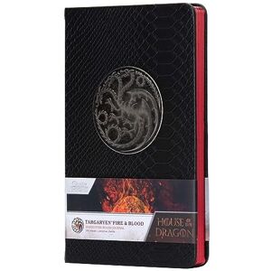 Insight Editions House of the Dragon: Targaryen Fire & Blood Hardcover Journal (Game of Thrones): Targaryen Fire & Blood Journal Insight Editions House of the Dragon: Targaryen Fire & Blood Hardcover Journal (Game of Thrones): Targaryen Fire & Blood Journal