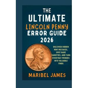 James, Maribel The Ultimate Lincoln Penny Error Guide 2026: Discover Hidden Mint Mistakes, Spot Rare Varieties, and Turn Everyday Pennies into Valuable Finds James, Maribel The Ultimate Lincoln Penny Error Guide 2026: Discover Hidden Mint Mistakes, Spot Rare Varieties, and Turn Everyday Pennies into Valuable Finds