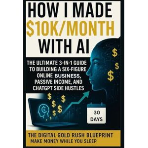 Crawford, Tommy How I Made $10K/Month with AI The Ultimate 3-in-1 Guide to Building a Six-Figure Online Business, Passive Income, and ChatGPT Side Hustles: The Digital Gold Rush Blueprint: Make Money While You Sleep Crawford, Tommy How I Made $10K/Month with AI The Ultimate 3-in-1 Guide to Building a Six-Figure Online Business, Passive Income, and ChatGPT Side Hustles: The Digital Gold Rush Blueprint: Make Money While You Sleep
