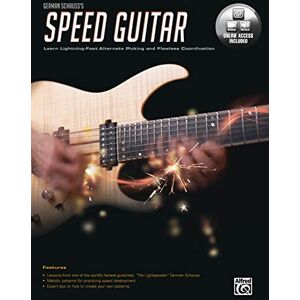 Schauss, German German Schauss's Speed Guitar: Learn Lightning Fast Alternate Picking and Coordination (Book & Online Audio & Video): Learn Lightning-Fast Alternate Picking and Flawless Coordination Schauss, German German Schauss's Speed Guitar: Learn Lightning Fast Alternate Picking and Coordination (Book & Online Audio & Video): Learn Lightning-Fast Alternate Picking and Flawless Coordination