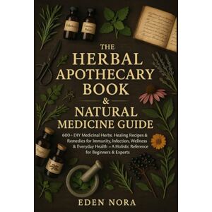 Nora, Eden The Herbal Apothecary Book & Natural Medicine Guide: 600+ DIY Medicinal Herbs, Healing Recipes & Remedies for Immunity, Infection, Wellness & Everyday ... Wellness, Medicinal Plants and Herb's Books) Nora, Eden The Herbal Apothecary Book & Natural Medicine Guide: 600+ DIY Medicinal Herbs, Healing Recipes & Remedies for Immunity, Infection, Wellness & Everyday ... Wellness, Medicinal Plants and Herb's Books)