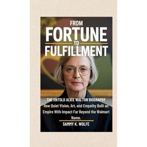 Wolfe, Sammy K. FROM FORTUNE TO FULFILLMENT: THE UNTOLD ALICE WALTON BIOGRAPHY: How Quiet Vision, Art, and Empathy Built an Empire With Impact Far Beyond the Walmart Name. Wolfe, Sammy K. FROM FORTUNE TO FULFILLMENT: THE UNTOLD ALICE WALTON BIOGRAPHY: How Quiet Vision, Art, and Empathy Built an Empire With Impact Far Beyond the Walmart Name.