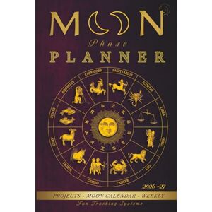 Petals, Flowing Moon Planner: Projects Monthly Weekly Petals, Flowing Moon Planner: Projects Monthly Weekly