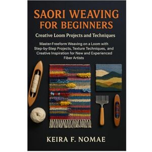 Nomae, Keira F. Saori Weaving For Beginners: Creative Loom Projects And Techniques: Master Freeform Weaving On A Loom With Step-By-Step Projects, Texture Techniques, ... For New And Experienced Fiber Artists Nomae, Keira F. Saori Weaving For Beginners: Creative Loom Projects And Techniques: Master Freeform Weaving On A Loom With Step-By-Step Projects, Texture Techniques, ... For New And Experienced Fiber Artists