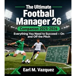 Vazquez, Earl Mark The Ultimate Football Manager 26 Companion 2025-2026: Everything You Need to Succeed — On and Off the Pitch Vazquez, Earl Mark The Ultimate Football Manager 26 Companion 2025-2026: Everything You Need to Succeed — On and Off the Pitch