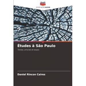 Rincon Caires, Daniel Études à São Paulo: Textes, articles et essais Rincon Caires, Daniel Études à São Paulo: Textes, articles et essais