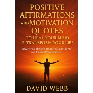 Webb, David Positive Affirmations and Motivation Quotes to Heal Your Mind & Transform Your Life: Rewire Your Thinking, Boost Your Confidence and Manifest Your Best Life Webb, David Positive Affirmations and Motivation Quotes to Heal Your Mind & Transform Your Life: Rewire Your Thinking, Boost Your Confidence and Manifest Your Best Life