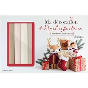 Louvet, Léa COFFRET Noël traditionnel en feutrine: Coffret avec 4 projets DIY 100% fait-main Louvet, Léa COFFRET Noël traditionnel en feutrine: Coffret avec 4 projets DIY 100% fait-main