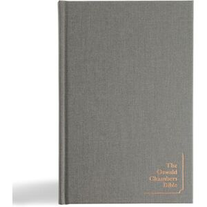 Csb Bibles by Holman CSB Oswald Chambers Bible, Cloth Over Board: Includes My Utmost for His Highest Devotional and Other Select Works by Oswald Chambers Csb Bibles by Holman CSB Oswald Chambers Bible, Cloth Over Board: Includes My Utmost for His Highest Devotional and Other Select Works by Oswald Chambers