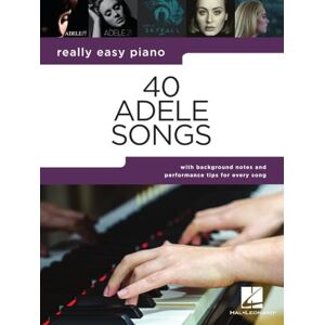 Adele Really Easy Piano: 40 Songs (Really Easy Piano Songbook) Adele Really Easy Piano: 40 Songs (Really Easy Piano Songbook)