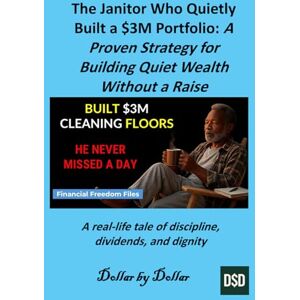 by Dollar, Dollar The Janitor Who Quietly Built a $3M Portfolio: A Proven Strategy for Building Quiet Wealth Without a Raise: A real-life tale of discipline, dividends, ... stories of people Escaping the rat race) by Dollar, Dollar The Janitor Who Quietly Built a $3M Portfolio: A Proven Strategy for Building Quiet Wealth Without a Raise: A real-life tale of discipline, dividends, ... stories of people Escaping the rat race)