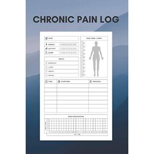 sorrex books Chronic Pain Log: Daily Pain Assessment Notebook Health Diary for Pain Management Full of Detail (Symptoms, Triggers, Pain Progression and Much More) 120 Pages 6 x 9 in sorrex books Chronic Pain Log: Daily Pain Assessment Notebook Health Diary for Pain Management Full of Detail (Symptoms, Triggers, Pain Progression and Much More) 120 Pages 6 x 9 in