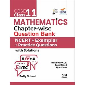 Experts, Disha Cbse Class 11 Mathematics Chapter-Wise Question Bankncert + Exemplar + Practice Questions with Solutions3rd Edition Experts, Disha Cbse Class 11 Mathematics Chapter-Wise Question Bankncert + Exemplar + Practice Questions with Solutions3rd Edition