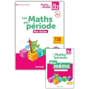 Reale-Bruyat, Françoise Outils pour les Maths CE2 par période (2025) Fichier de l'élève + Mémo: Mon fichier + mon mémo Reale-Bruyat, Françoise Outils pour les Maths CE2 par période (2025) Fichier de l'élève + Mémo: Mon fichier + mon mémo