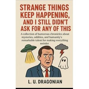 Dragonian, Lu Strange Things Keep Happening, and I Still Didn’t Ask for Any of This: A collection of humorous chronicles about mysteries, oddities, and humanity’s remarkable talent for making everything weirder Dragonian, Lu Strange Things Keep Happening, and I Still Didn’t Ask for Any of This: A collection of humorous chronicles about mysteries, oddities, and humanity’s remarkable talent for making everything weirder