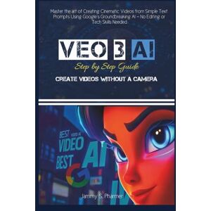Pharmer, Jammy S. Veo 3 AI Step by Step Guide: Create Videos without a Camera: Master the art of Creating Cinematic Videos from Simple Text Prompts Using Google’s ... or Tech Skills Needed: 2 (AI Tech Guides) Pharmer, Jammy S. Veo 3 AI Step by Step Guide: Create Videos without a Camera: Master the art of Creating Cinematic Videos from Simple Text Prompts Using Google’s ... or Tech Skills Needed: 2 (AI Tech Guides)