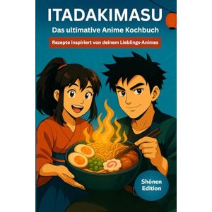 Lindner, Dominic Itadakimasu das ultimative Anime Kochbuch: Original Rezepte aus echten Anime und Manga – Japanisch kochen wie im Anime mit Ramen, Bento, Onigiri, Sushi & Desserts Lindner, Dominic Itadakimasu das ultimative Anime Kochbuch: Original Rezepte aus echten Anime und Manga – Japanisch kochen wie im Anime mit Ramen, Bento, Onigiri, Sushi & Desserts