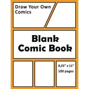 Flannery, Megan Draw Your Own Comics: Blank Comic Book for Kids, Teens and Adults (For Young Artists) Flannery, Megan Draw Your Own Comics: Blank Comic Book for Kids, Teens and Adults (For Young Artists)