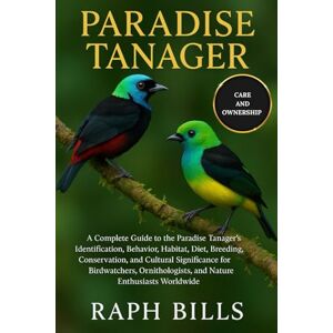 BILLS, RAPH PARADISE TANAGER: A Complete Guide To The Paradise Tanager’s Identification, Behavior, Habitat, Diet, Breeding, Conservation, And Cultural ... And Nature Enthusiasts Worldwide. BILLS, RAPH PARADISE TANAGER: A Complete Guide To The Paradise Tanager’s Identification, Behavior, Habitat, Diet, Breeding, Conservation, And Cultural ... And Nature Enthusiasts Worldwide.
