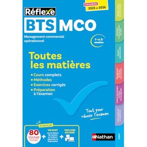 Besson, Pascal Toutes les matières BTS MCO Réflexe 2025-2026 N° 7 (7) Besson, Pascal Toutes les matières BTS MCO Réflexe 2025-2026 N° 7 (7)