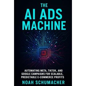 Schumacher, Noah The AI Ads Machine: Automating Meta, TikTok, and Google Campaigns for Scalable, Predictable E-Commerce Profits Schumacher, Noah The AI Ads Machine: Automating Meta, TikTok, and Google Campaigns for Scalable, Predictable E-Commerce Profits