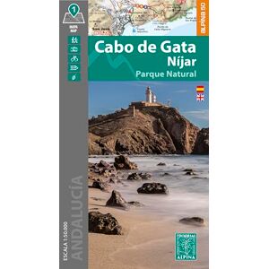 Cabo de Gata / Nijar: Alpina Editorial Wanderkarte 1:25000 Cabo de Gata / Nijar: Alpina Editorial Wanderkarte 1:25000