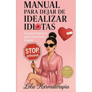 KARMATERAPIA, LOLA Manual para dejar de idealizar idiots Terapia intensiva para corazones ciegos. Rompe el ciclo de idealizar, manda todo de paseo y despierta tu autoestima: terapia intensiva para mujeres valientes KARMATERAPIA, LOLA Manual para dejar de idealizar idiots Terapia intensiva para corazones ciegos. Rompe el ciclo de idealizar, manda todo de paseo y despierta tu autoestima: terapia intensiva para mujeres valientes