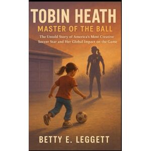 Leggett, Betty E. TOBIN HEATH: MASTER OF THE BALL: The Untold Story of America’s Most Creative Soccer Star and Her Global Impact on the Game. Leggett, Betty E. TOBIN HEATH: MASTER OF THE BALL: The Untold Story of America’s Most Creative Soccer Star and Her Global Impact on the Game.