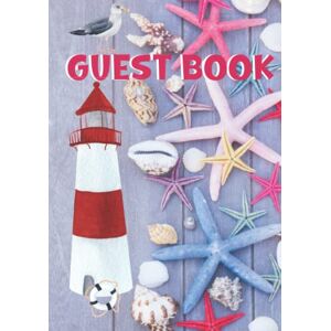 Prais, Pippa Guest Book: Lighthouse Beach Theme Guest Book Ideal for Visitors of Holiday Homes By The Sea, Beach Houses, Lake Cabins, Coastal Airbnb, Bed & Breakfast Establishments, Vacation Rentals, Guest Houses Prais, Pippa Guest Book: Lighthouse Beach Theme Guest Book Ideal for Visitors of Holiday Homes By The Sea, Beach Houses, Lake Cabins, Coastal Airbnb, Bed & Breakfast Establishments, Vacation Rentals, Guest Houses
