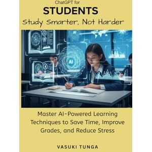 Tunga, Vasuki ChatGPT for Students Study Smarter, Not Harder: Master AI-Powered Learning Techniques to Save Time, Improve Grades, and Reduce Stress Tunga, Vasuki ChatGPT for Students Study Smarter, Not Harder: Master AI-Powered Learning Techniques to Save Time, Improve Grades, and Reduce Stress
