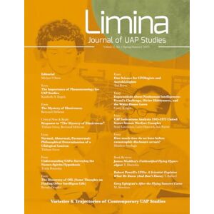 Cifone, Dr. Michael C Limina The Journal of UAP Studies: Volume 2 No. 1 Spring/Summer (2025) Cifone, Dr. Michael C Limina The Journal of UAP Studies: Volume 2 No. 1 Spring/Summer (2025)