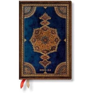 Paperblanks 18 Month Diaries 2023-2024 Safavid Indigo Horizontal Mini (95 × 140 mm) Paperblanks 18 Month Diaries 2023-2024 Safavid Indigo Horizontal Mini (95 × 140 mm)