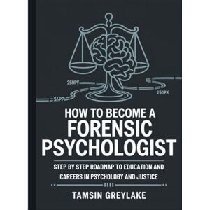 Greylake, Tamsin How to Become a Forensic Psychologist: Step by Step Roadmap to Education and Careers in Psychology and Justice Greylake, Tamsin How to Become a Forensic Psychologist: Step by Step Roadmap to Education and Careers in Psychology and Justice