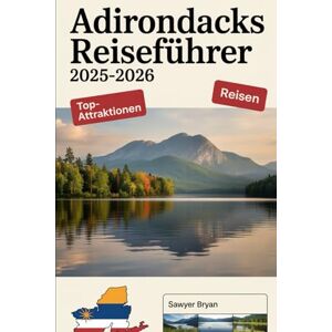 Bryan, Sawyer Adirondacks Reiseführer 2025-2026: Erleben Sie den majestätischen Lake Placid, den charmanten Saranac Lake, den ikonischen Whiteface Mountain, die ... und unvergessliche Outdoor-Abenteuer Bryan, Sawyer Adirondacks Reiseführer 2025-2026: Erleben Sie den majestätischen Lake Placid, den charmanten Saranac Lake, den ikonischen Whiteface Mountain, die ... und unvergessliche Outdoor-Abenteuer