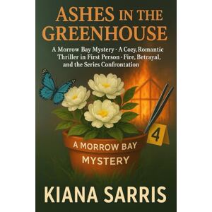 Sarris, Kiana Ashes in the Greenhouse: A Morrow Bay Mystery — A Cozy, Romantic Thriller in First Person; Fire, Betrayal, and the Series Confrontation: 4 (MORROW BAY MYSTERIES SERIES) Sarris, Kiana Ashes in the Greenhouse: A Morrow Bay Mystery — A Cozy, Romantic Thriller in First Person; Fire, Betrayal, and the Series Confrontation: 4 (MORROW BAY MYSTERIES SERIES)